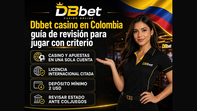 Dbbet casino en Colombia guía de revisión para jugar con criterio